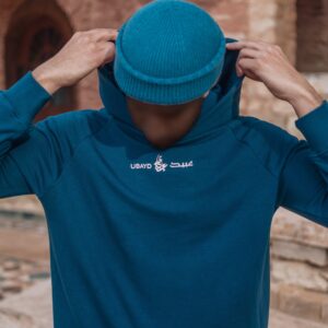 hoodie ubayd bleu