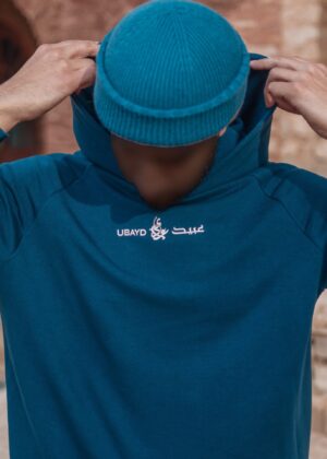 hoodie ubayd bleu